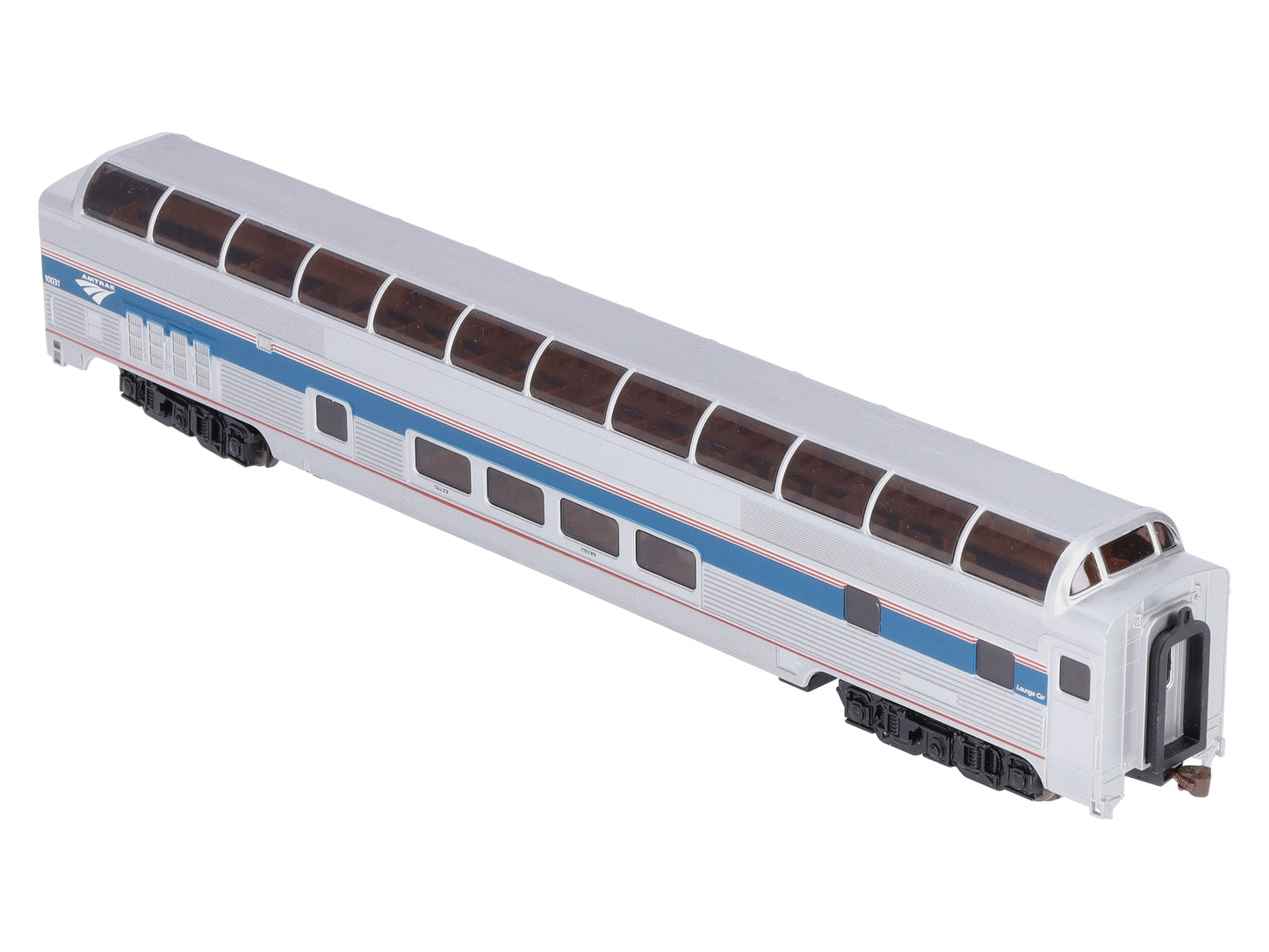 Bachmann 13001 HO Amtrak Phase VI 85' Budd Full Dome Passenger Car #10031