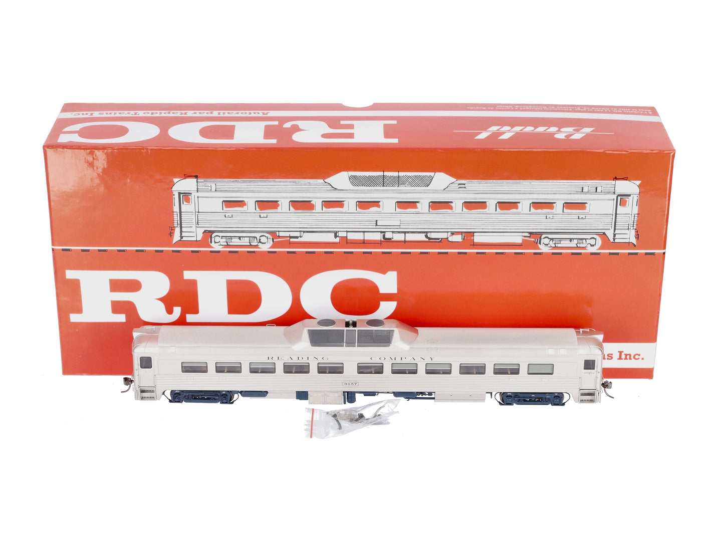 Rapido Trains 16091 HO Reading Budd Rail Diesel Car #9157