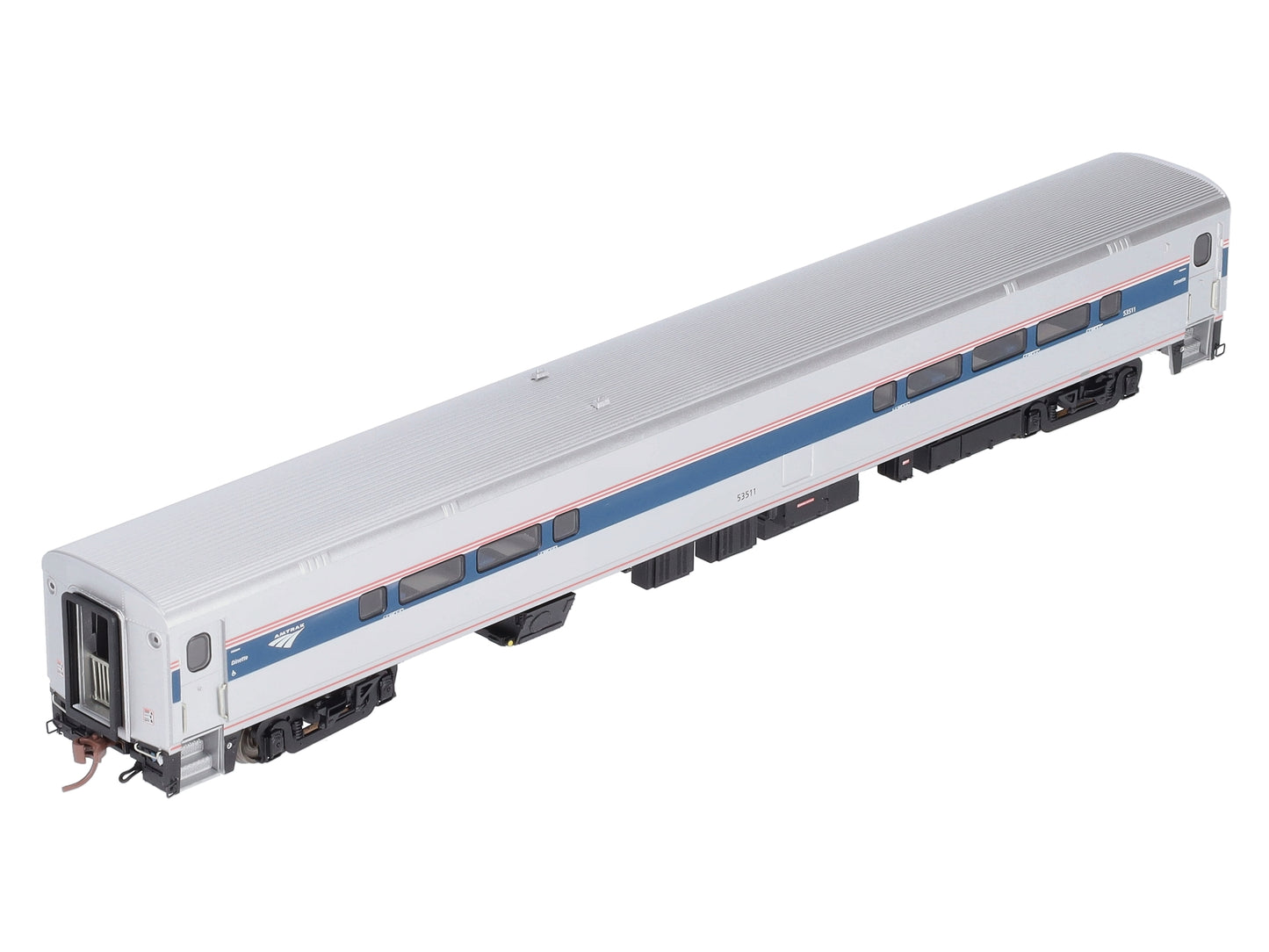 Rapido Trains 128031 HO Scale Amtrak Horizon Phase 6 Dinette Car #53511