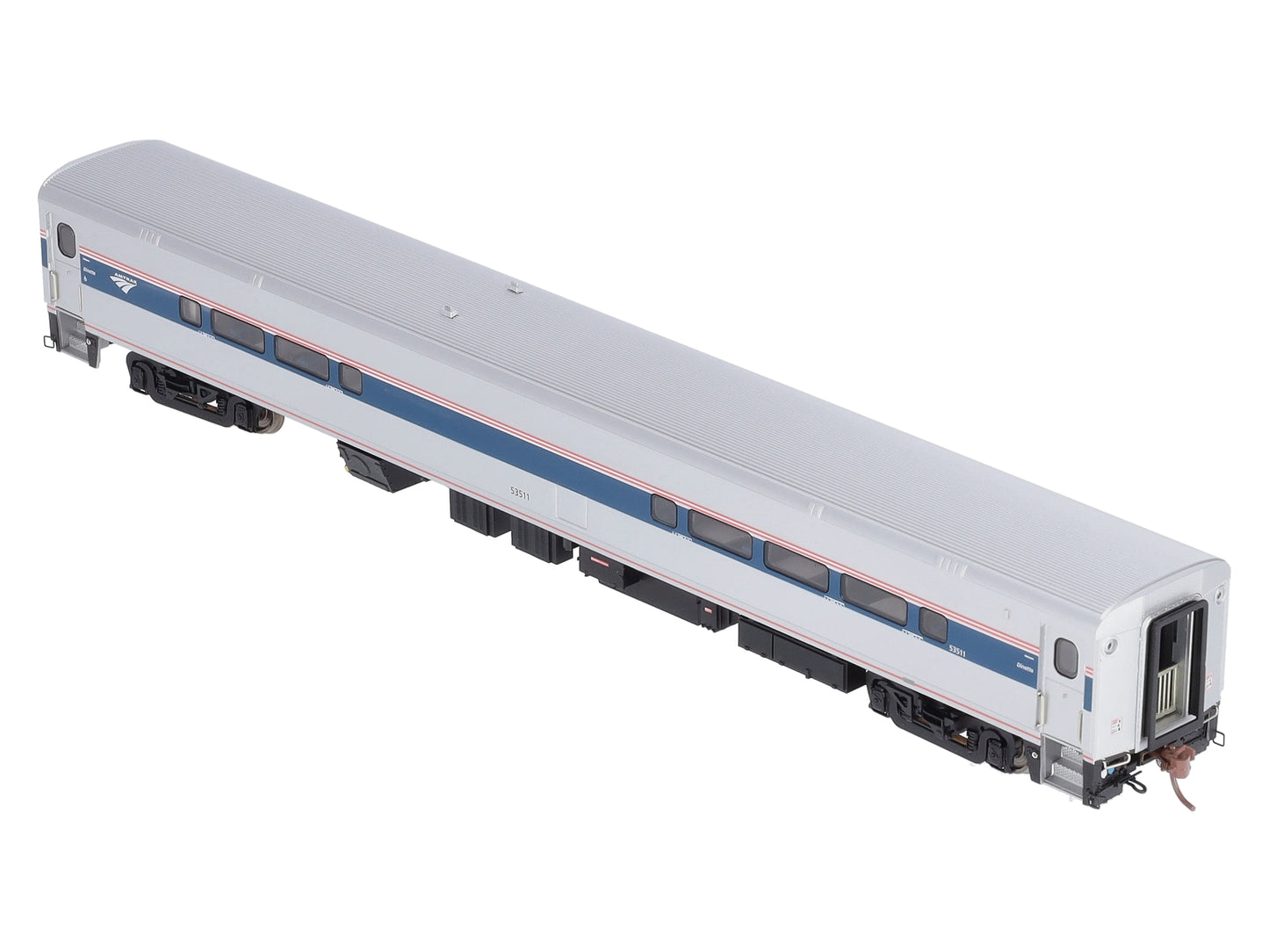 Rapido Trains 128031 HO Scale Amtrak Horizon Phase 6 Dinette Car #53511