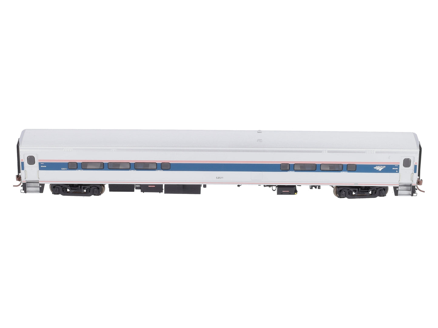 Rapido Trains 128031 HO Scale Amtrak Horizon Phase 6 Dinette Car #53511