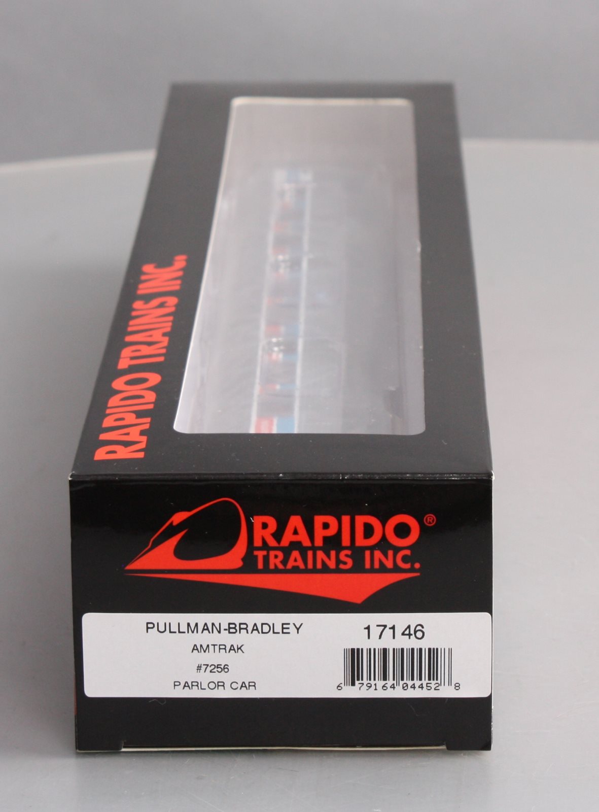 Rapido Trains 17146 HO Scale Amtrak Pullman-Bradley Parlor Car #7256