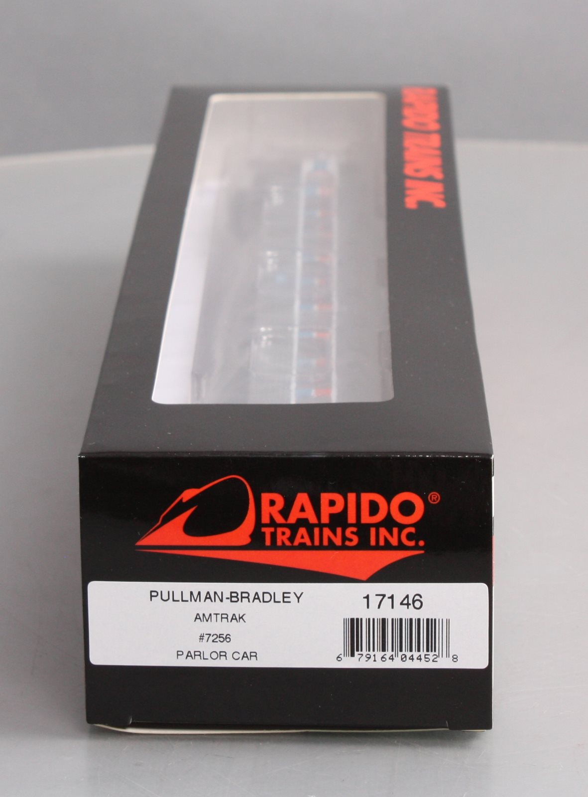 Rapido Trains 17146 HO Scale Amtrak Pullman-Bradley Parlor Car #7256