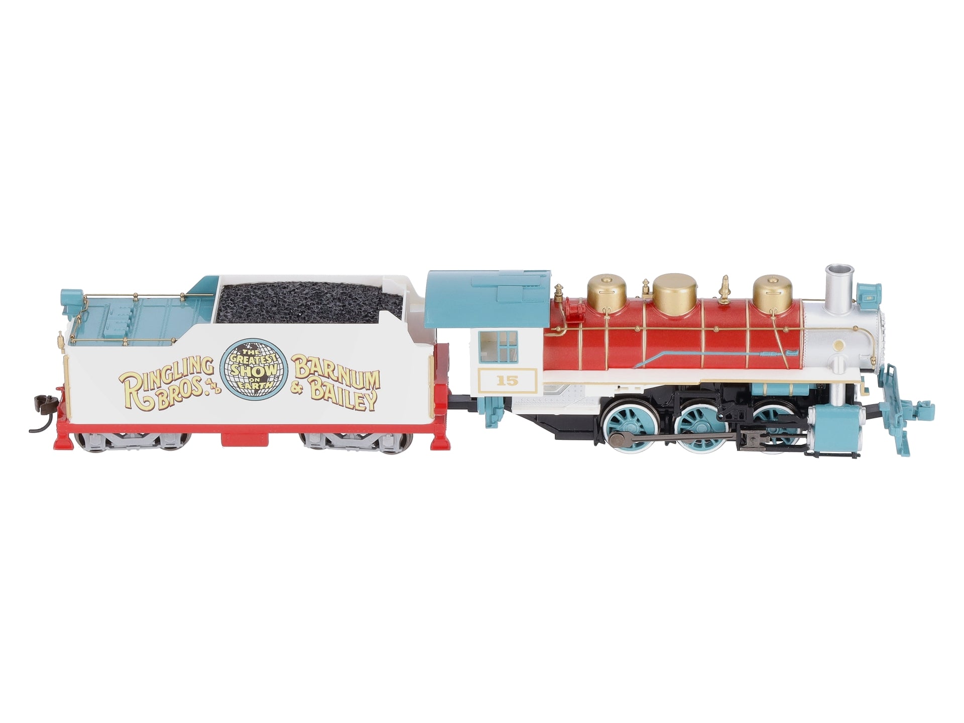 Bachmann 53701 HO Ringling Bros. and Barnum and Bailey 0-6-0 USRA Steam  Loco #15