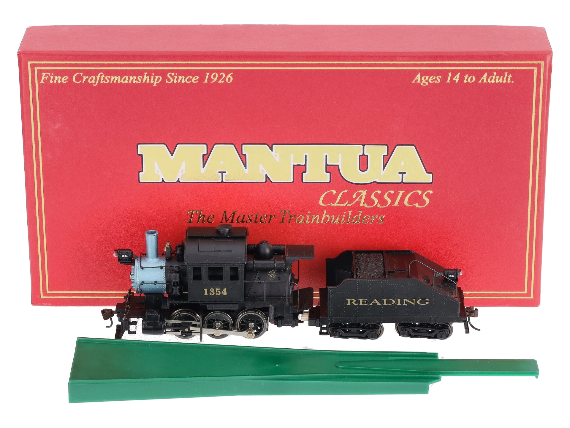 Mantua 389001 Reading 0-6-0 Goat Steam Switcher #1354 w/DCC