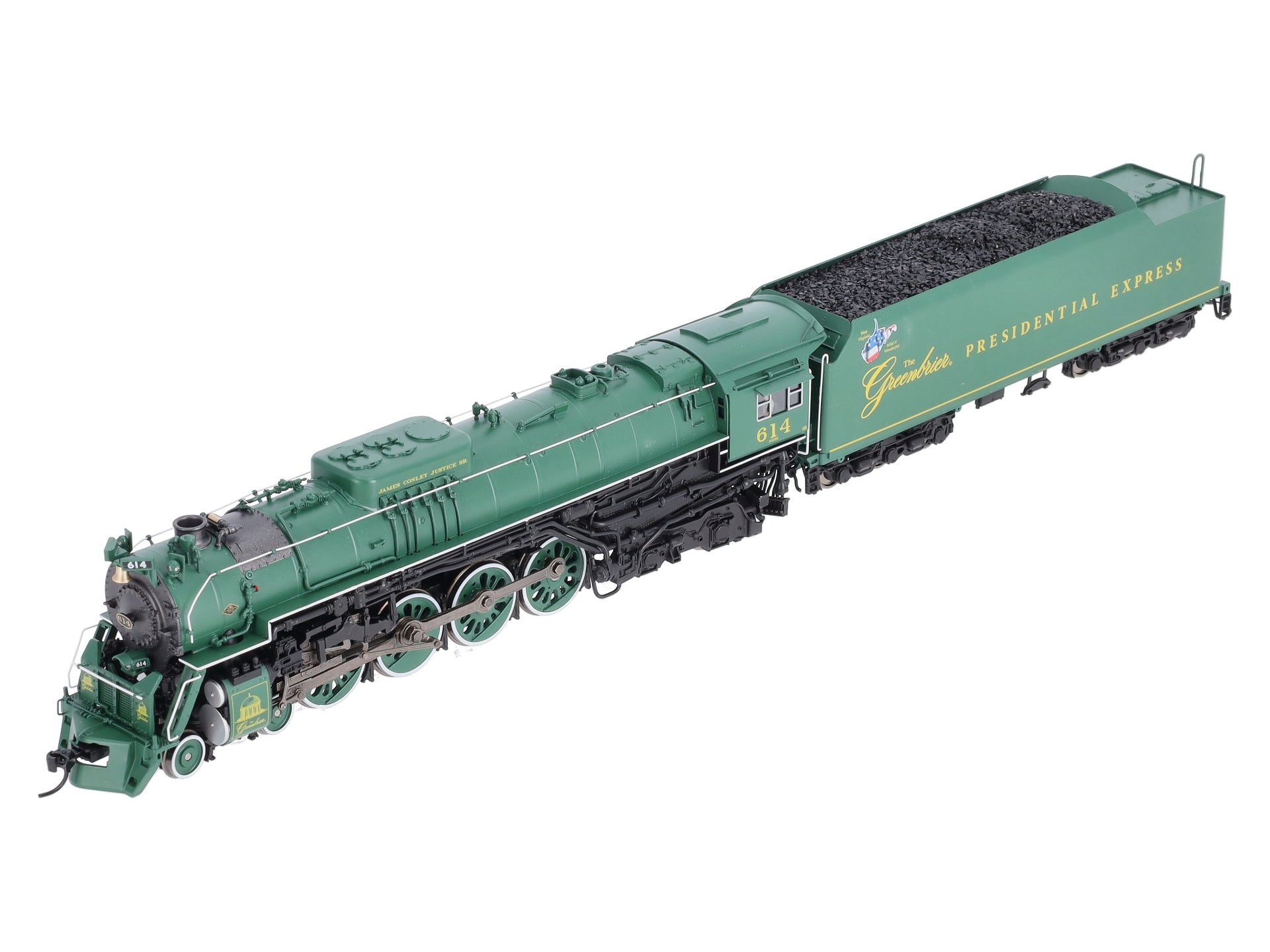 Broadway Limited 4909 HO C&O J3a 4-8-4 Steam Loco Paragon3 Sound/DC/DC –  Trainz