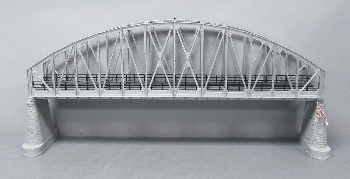 MTH 40-1119 O Single Track Steel Arch Bridge – Trainz