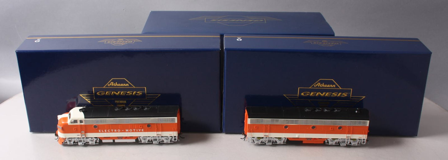 Athearn G22743 HO Electro-Motive EMD Demonstrator F7 AB Diesel Set #1950C/1950B