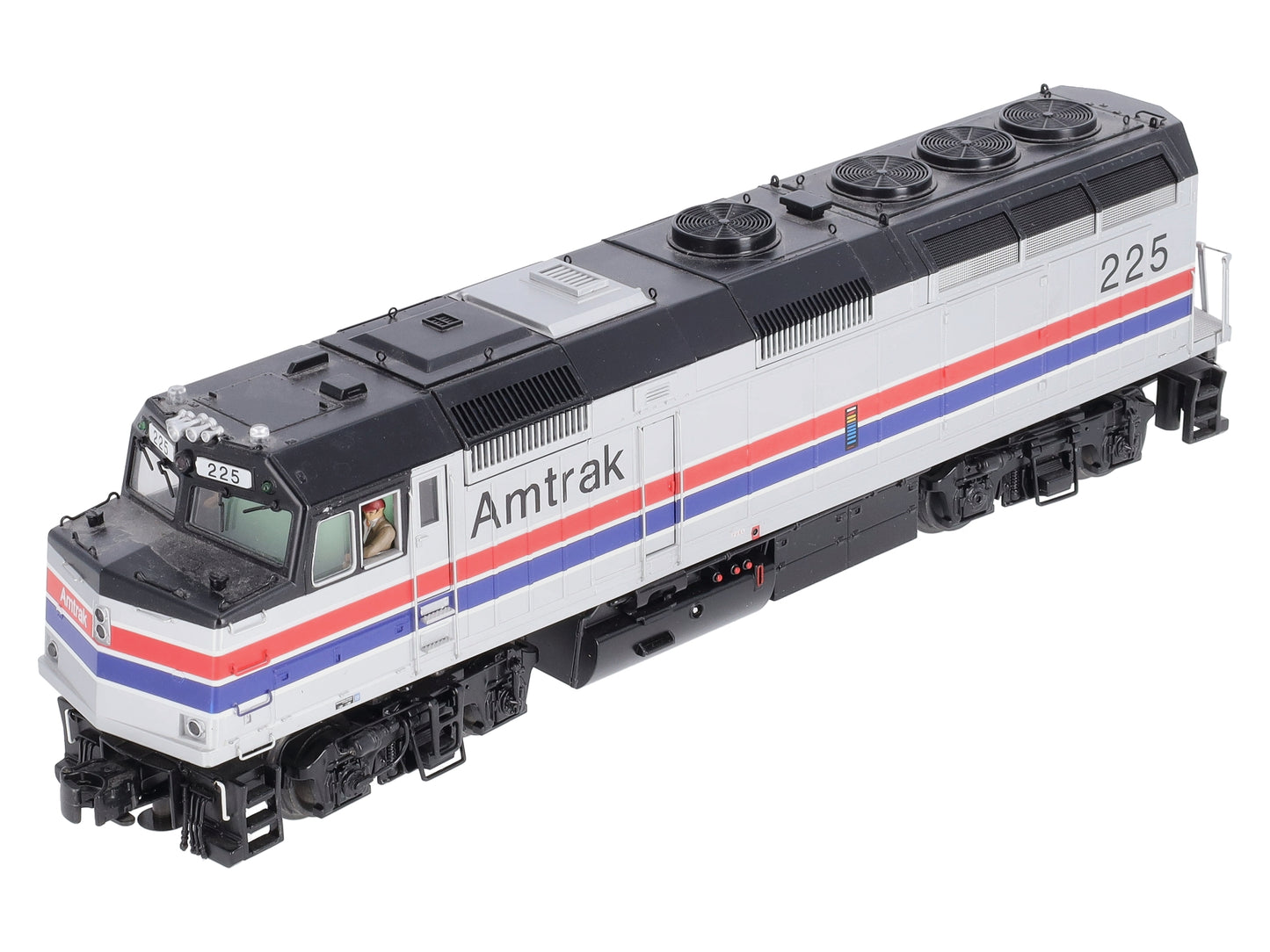 MTH 20-2905-3 O Gauge Amtrak F40PH Non-Powered Diesel Engine #225