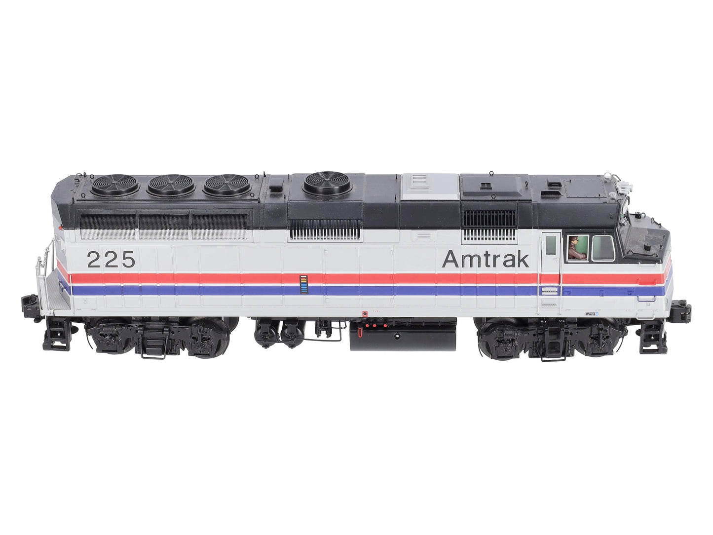 MTH 20-2905-3 O Gauge Amtrak F40PH Non-Powered Diesel Engine #225