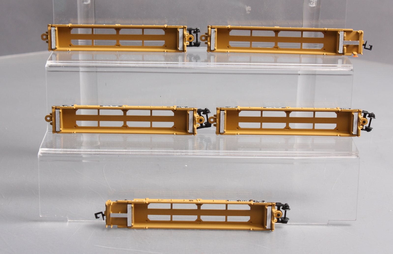 Walthers 932-8108 N Scale TTX 5-Unit Double Stack Car Set #72855