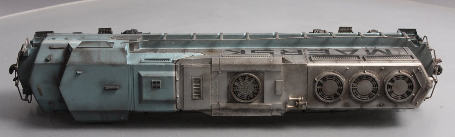 MTH 20-2181-1 O Weathered Maersk GP60M Diesel Engine w/Proto Sound #147 EX/Box