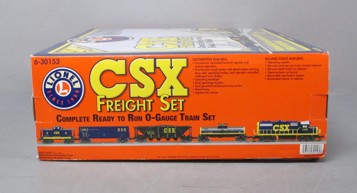 Lionel 6-30153 CSX O-27 Gauge Diesel Freight Train Set