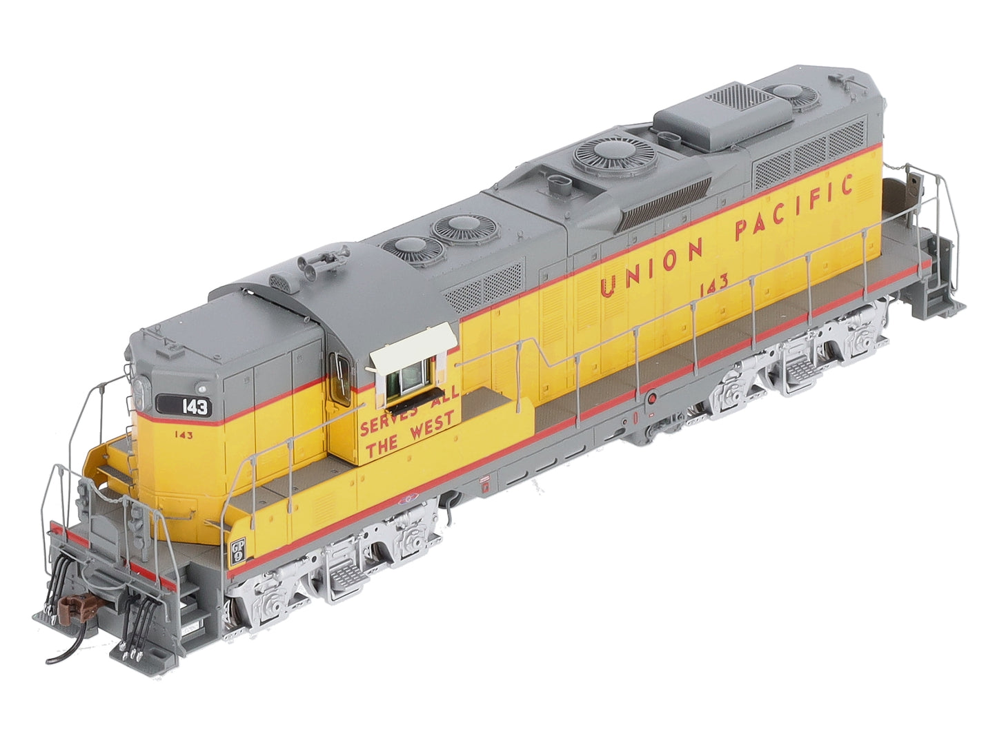 Athearn G78100 HO Scale Union Pacific GP-9 Powered Diesel Locomotive #143