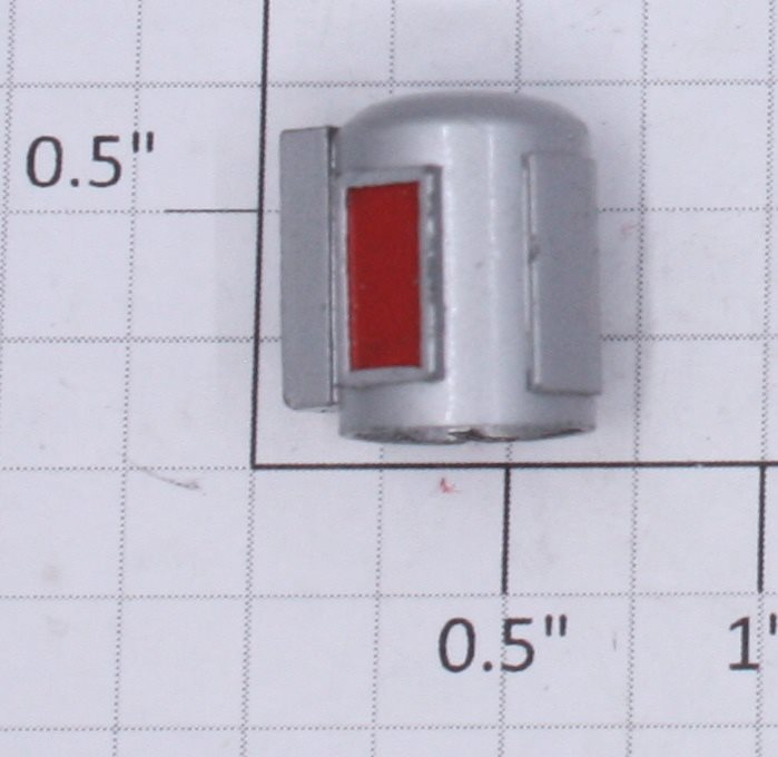 Lionel 390-71 Nickel Painted Die-Cast Headlight with End Hole