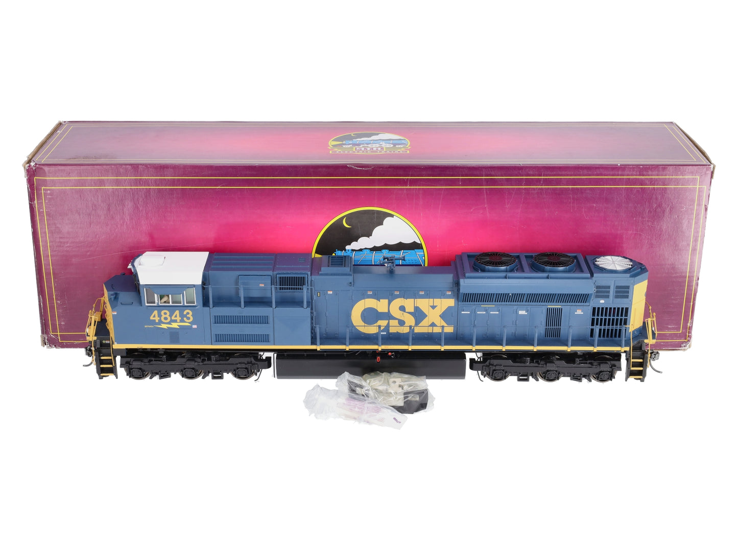 MTH 22-20811-2 O Gauge CSX SD70ACe Diesel Engine w/Proto-Sound 3.0 #4843