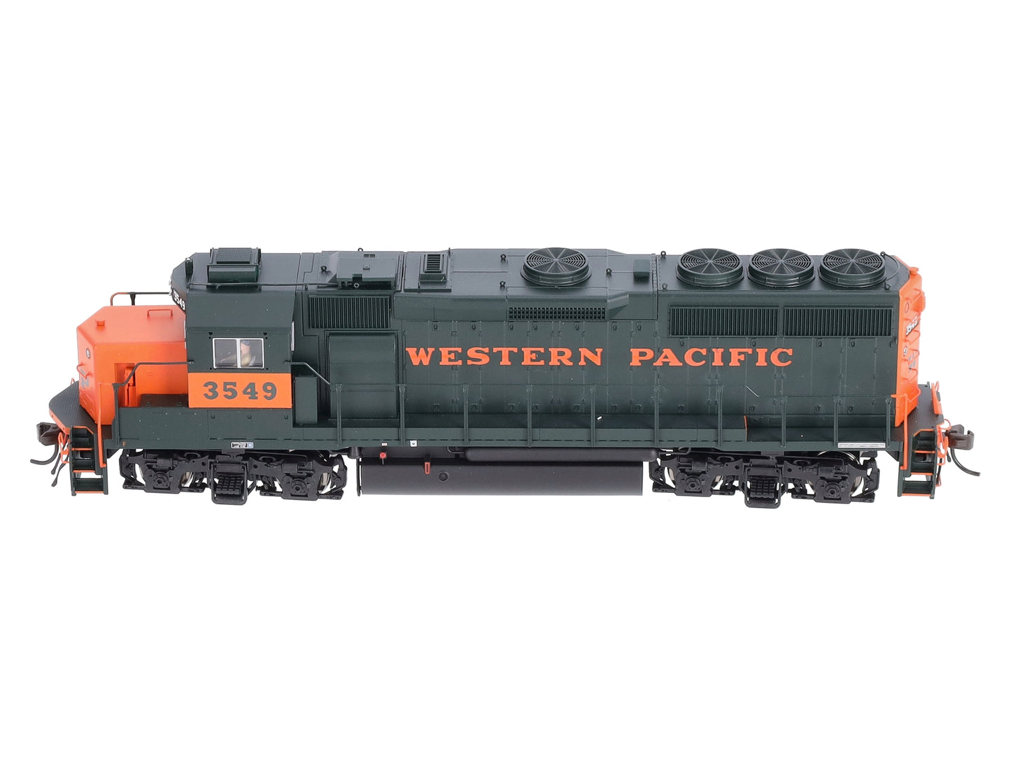 Atlas 10001002 HO Western Pacific GP40-2 Diesel Locomotive #3549