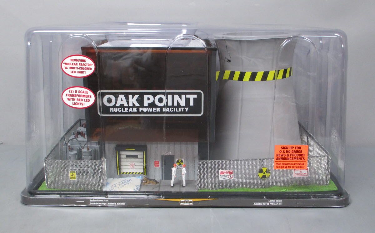 Menards 279-4433 O Scale Oak Point Nuclear Power Plant