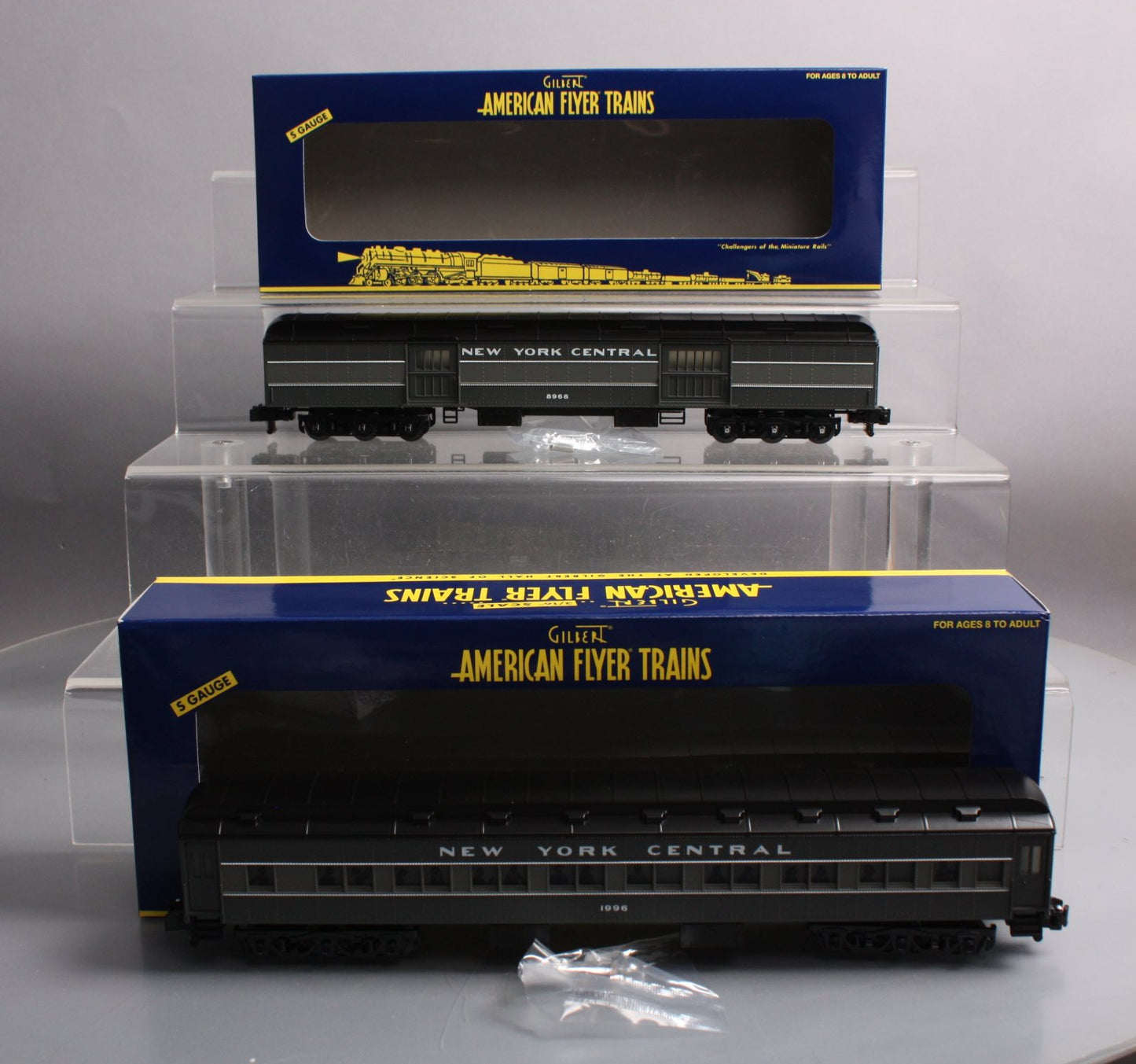 American Flyer 6-48991 S New York Central Heavyweight Passenger Car (Set of 2)