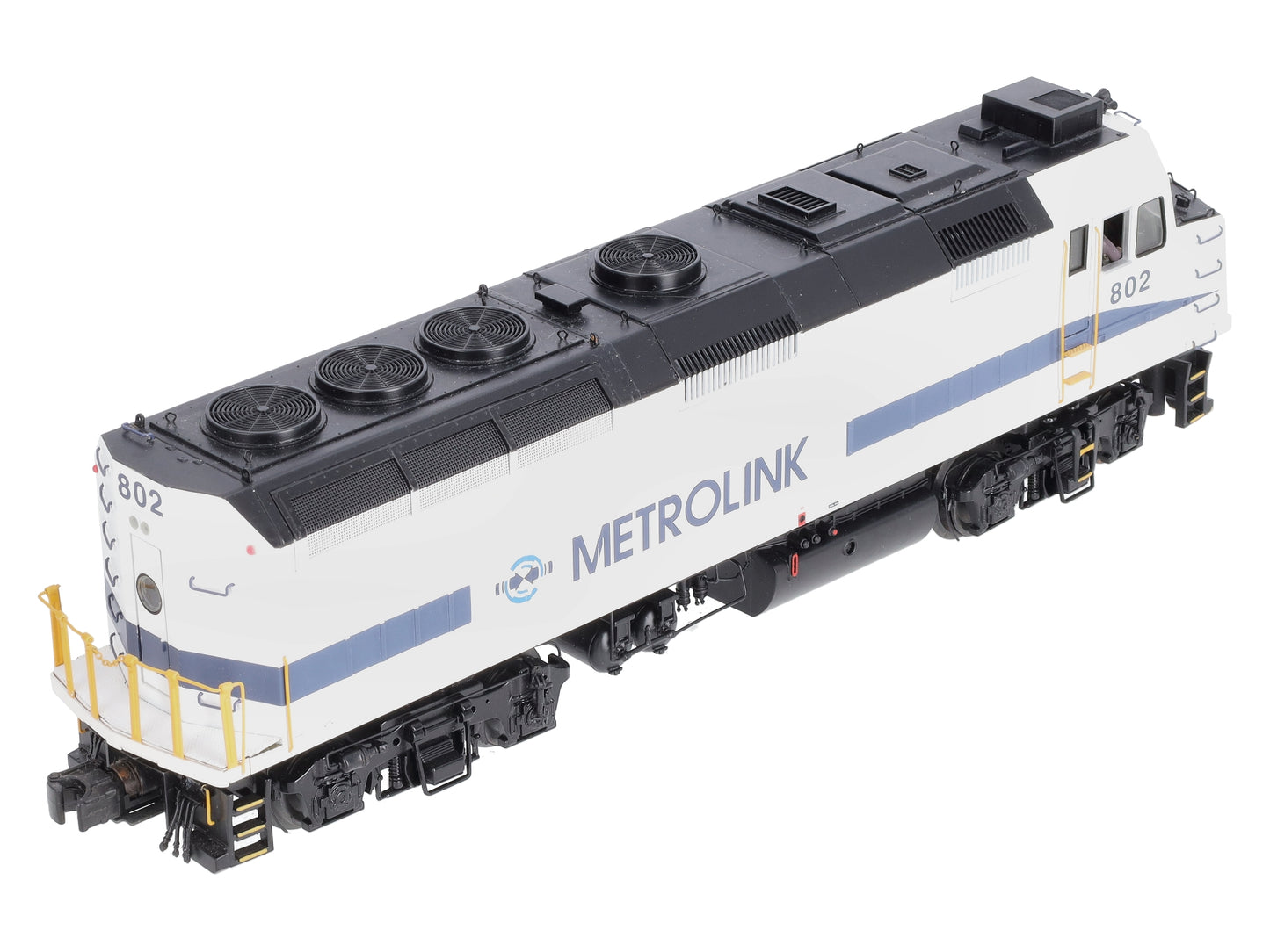 MTH 20-20257-1 Metrolink F40PH Diesel Engine with PS 3.0 #800 (Hi-Rail Wheels)