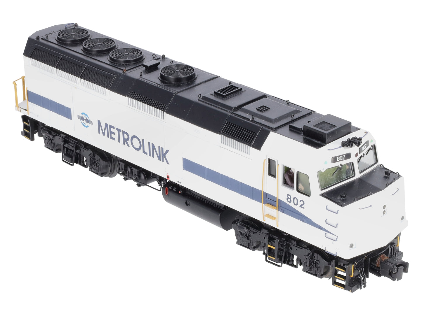 MTH 20-20257-1 Metrolink F40PH Diesel Engine with PS 3.0 #800 (Hi-Rail Wheels)