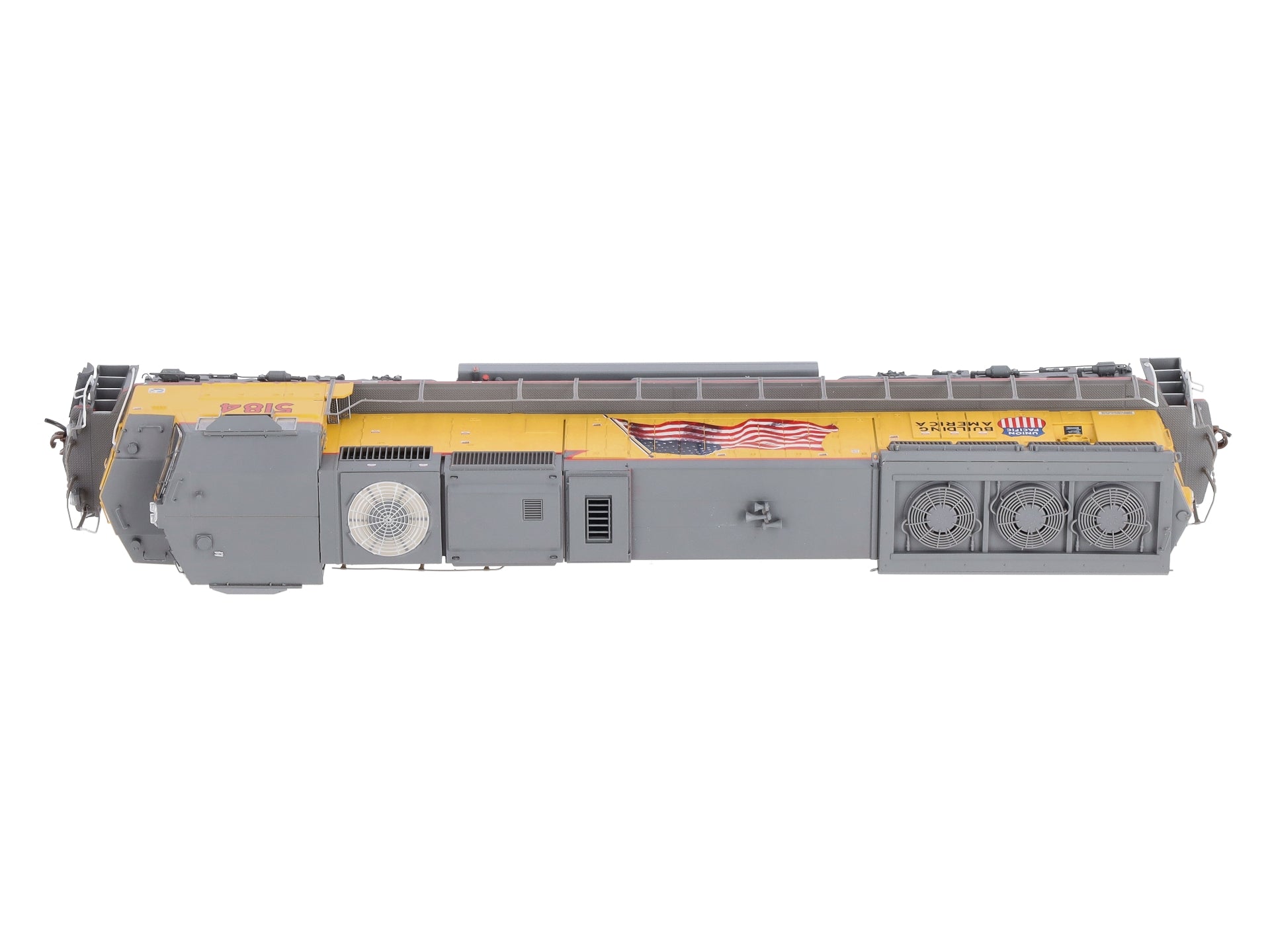 Athearn G69243 HO Union Pacific SD70M Diesel Locomotive #5222 (Flag)