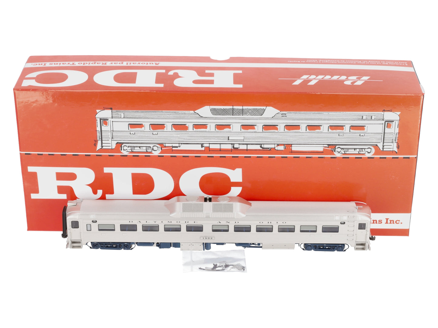 Rapido Trains 16549 HO Baltimore & Ohio Budd RDC #1902 w/DC/DCC/Sound