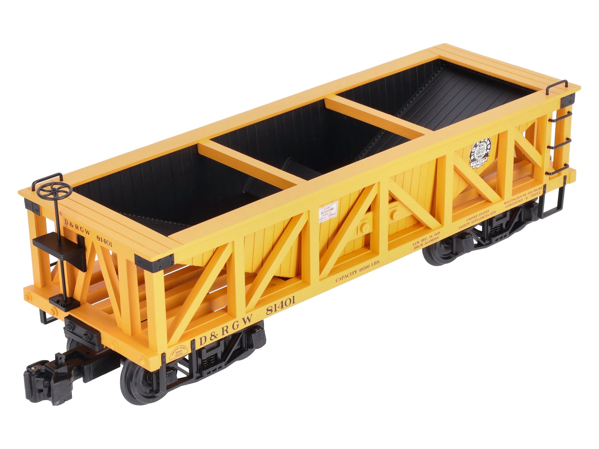 Aristocraft Taste 2024 Rc Express Coal G Gauge Freight Car