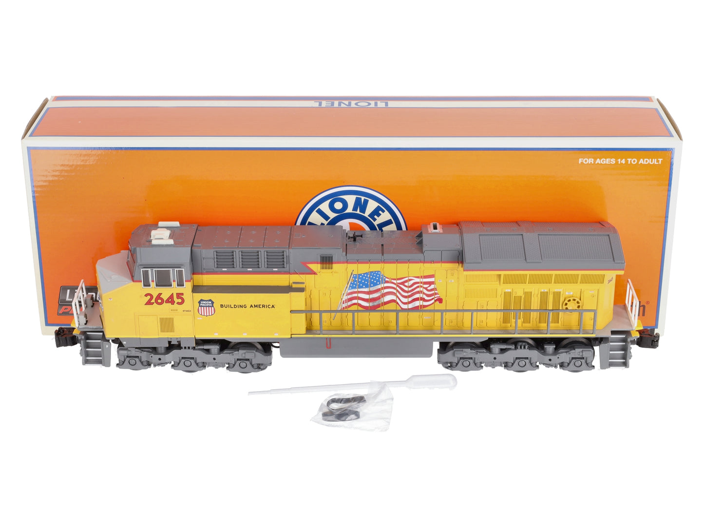 Lionel 1934041 O Union Pacific LionChief Plus 2.0 ET44AC Diesel Locomotive #2645