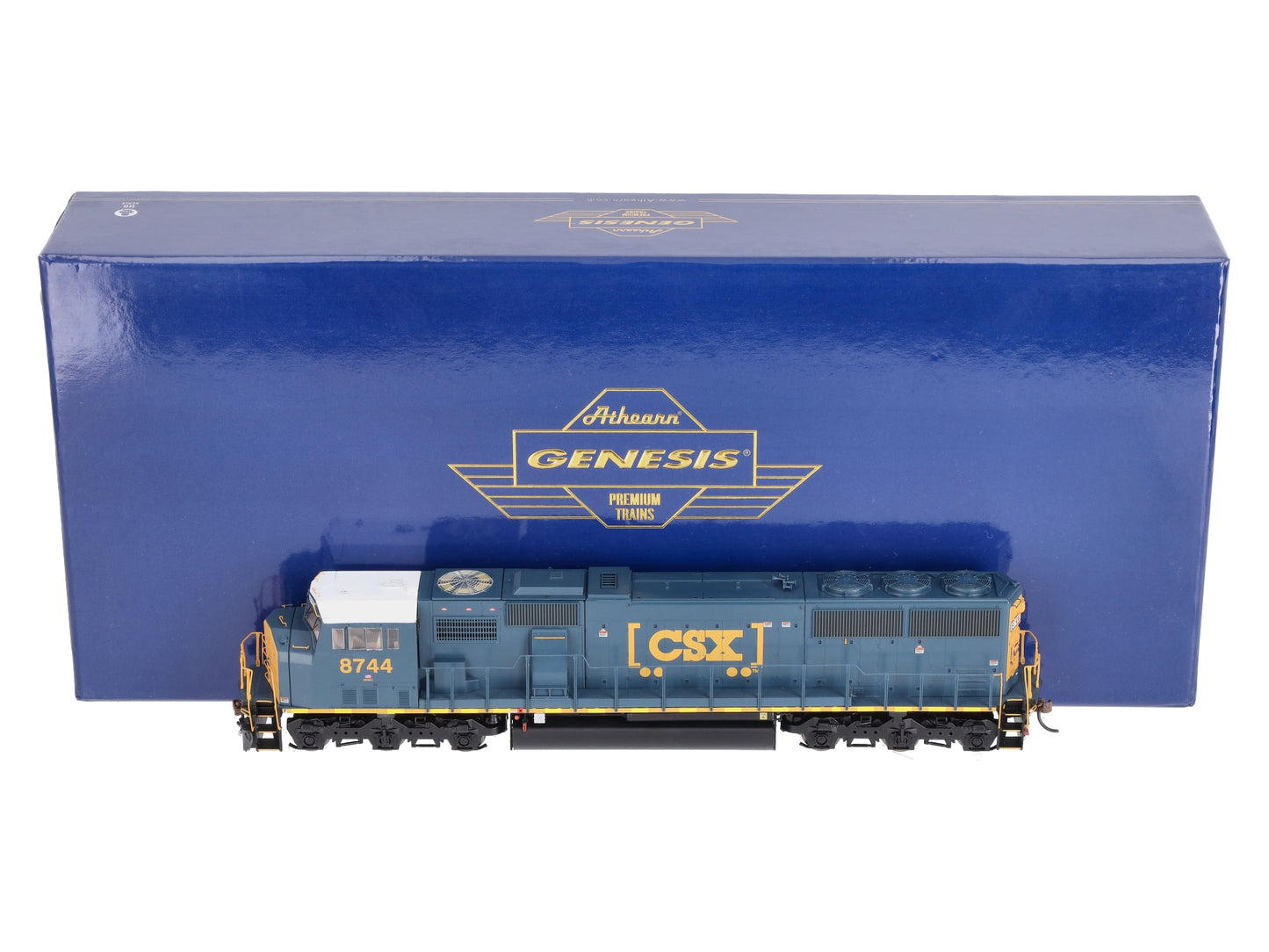 Athearn G67430 HO CSX SD60I Diesel Locomotive with DCC & Sound #8744