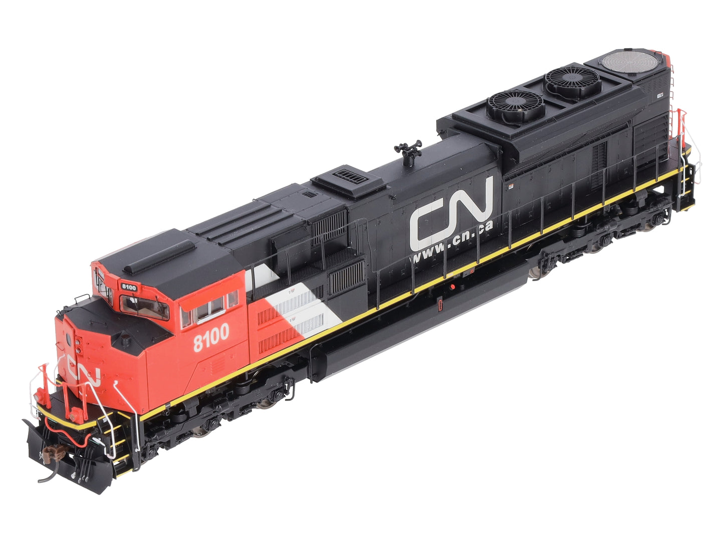 Athearn G68891 HO Scale CN SD70ACe Diesel Locomotive #8100 with DCC & Sound