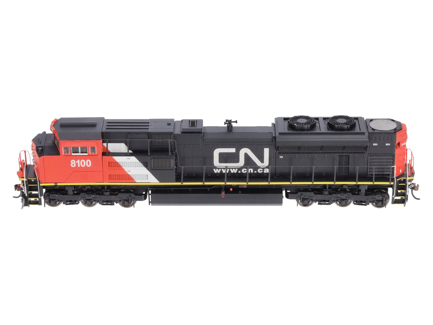 Athearn G68891 HO Scale CN SD70ACe Diesel Locomotive #8100 with DCC & Sound