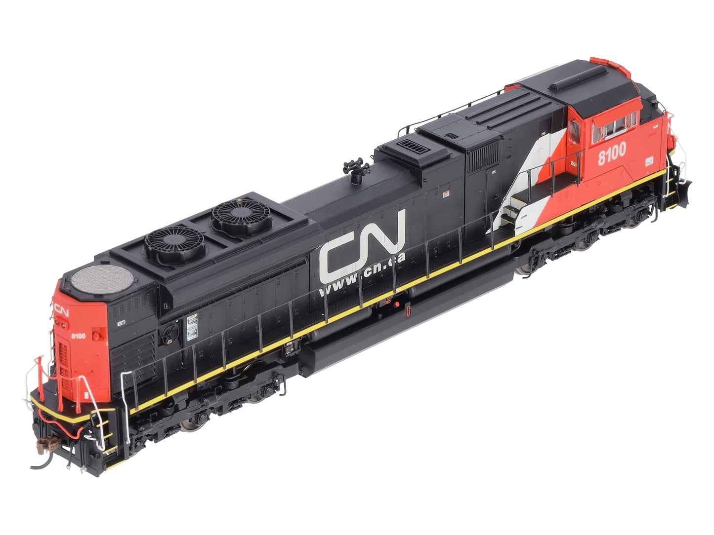 Athearn G68891 HO Scale CN SD70ACe Diesel Locomotive #8100 with DCC & Sound