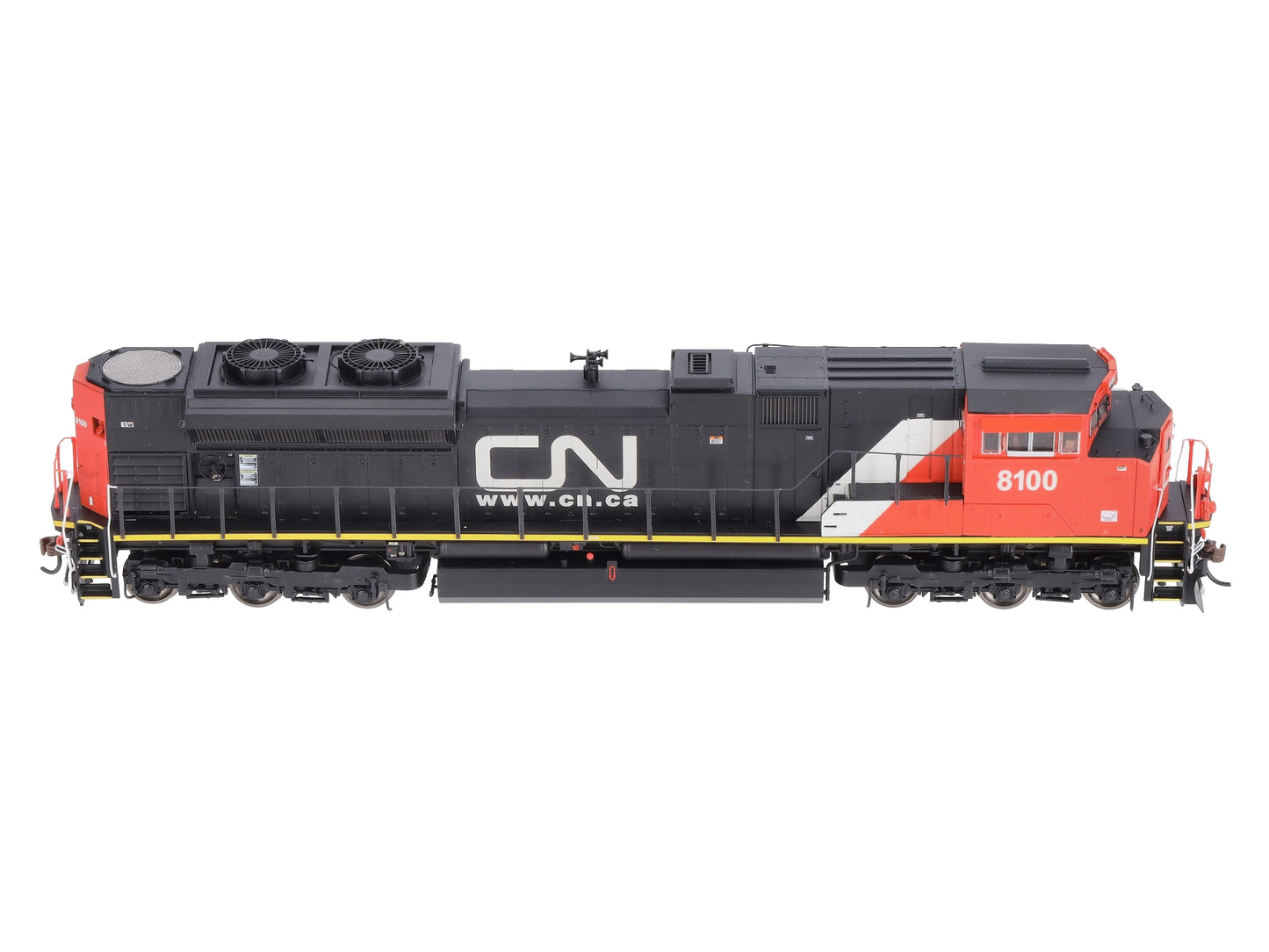 Athearn G68891 HO Scale CN SD70ACe Diesel Locomotive #8100 with DCC & Sound