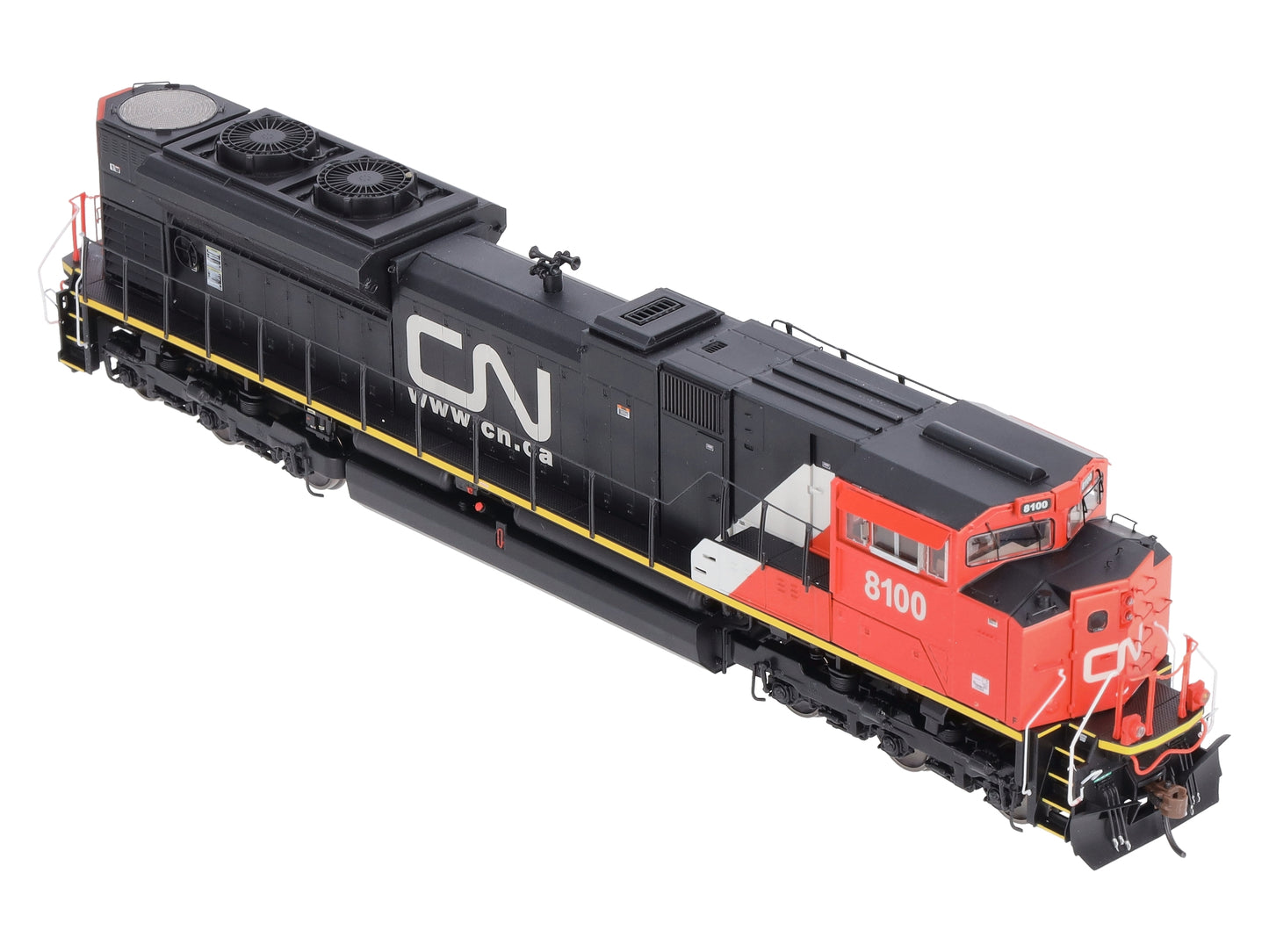 Athearn G68891 HO Scale CN SD70ACe Diesel Locomotive #8100 with DCC & Sound