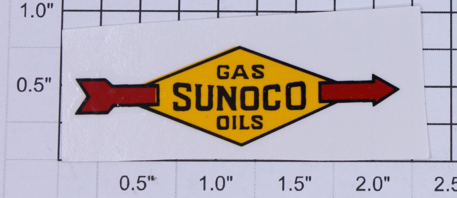 Lionel 2654-1 Arrow Sunoco Oil Tank Water Soluble Decal – Trainz