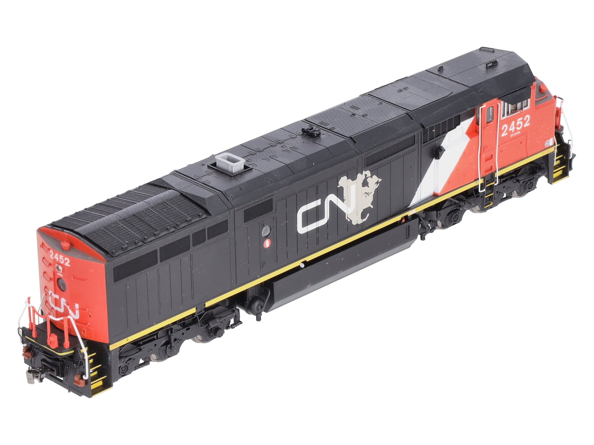 Rapido 540044, N Scale GE Dash 8-40CM, Std. DC, CN #2453