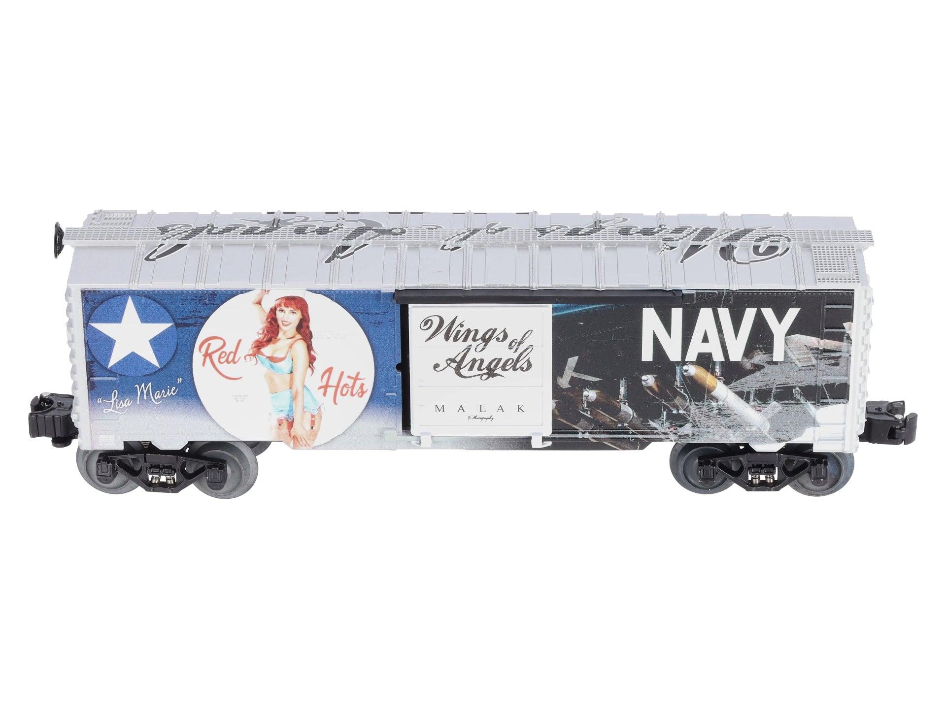 Lionel 2238130 O Wings of Angels - Lisa U.S. Army Boxcar