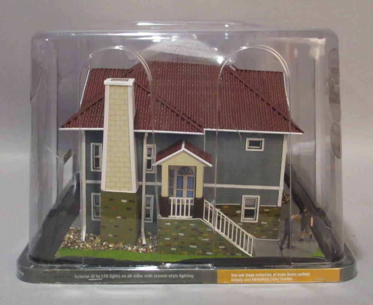 Menards 279-4450 O Scale House Duplex Building Built