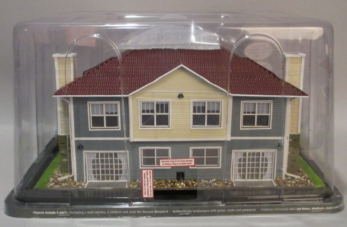 Menards 279-4450 O Scale House Duplex Building Built