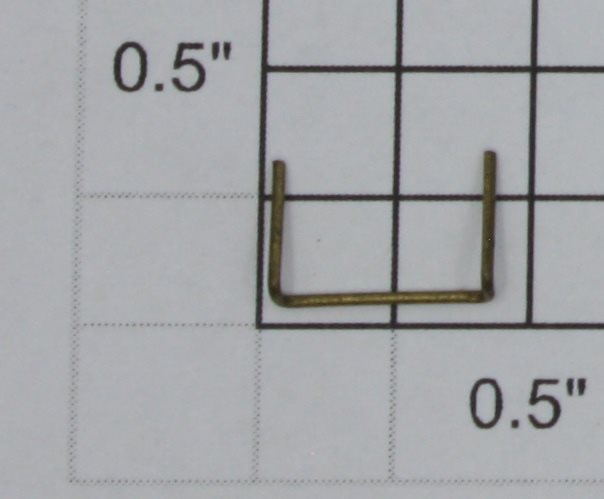 KTM 100-1 Brass Formed Freight Car Ladder Step Rungs