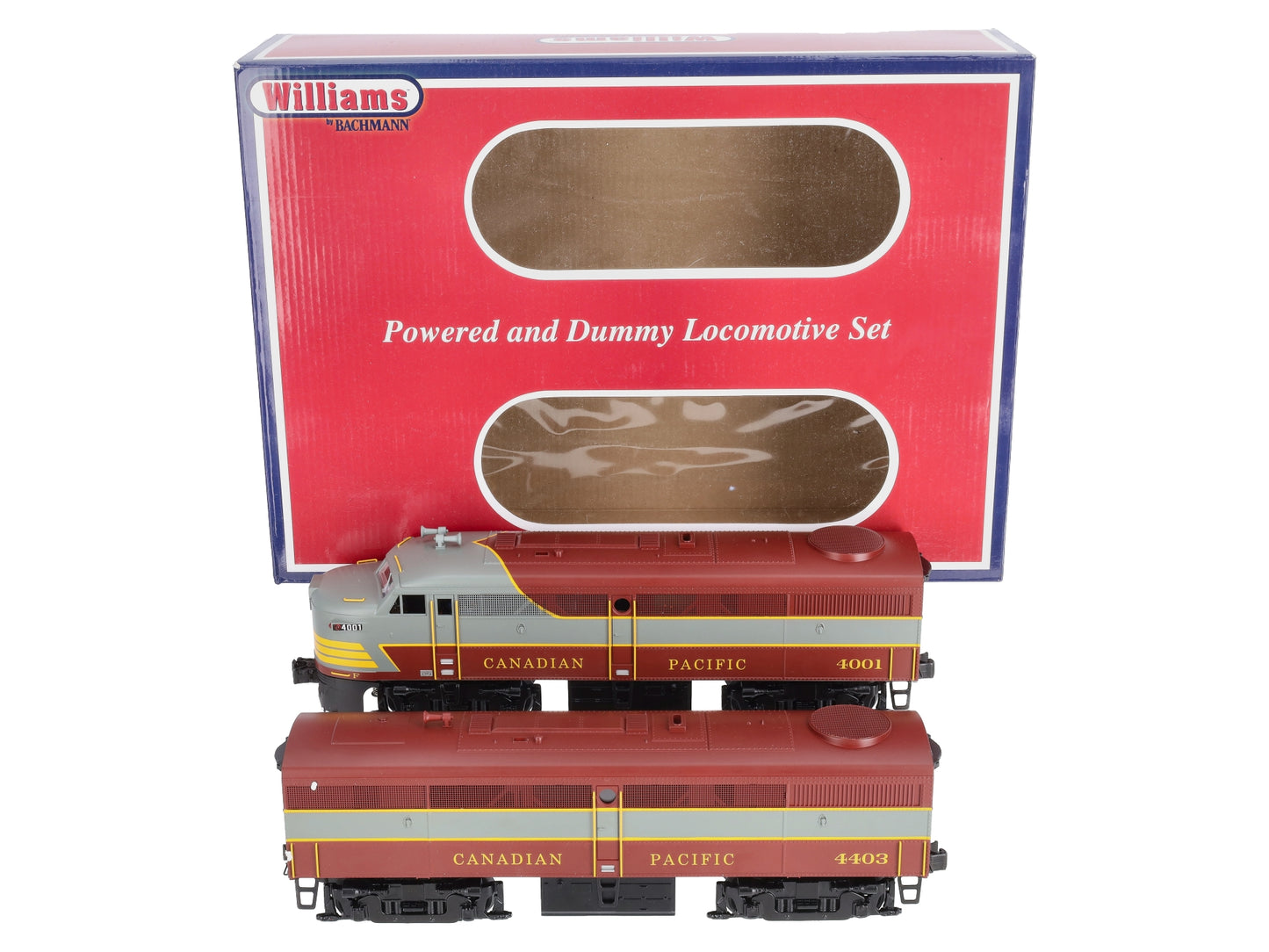 Williams 23202 O Canadian Pacific ALCO FA1 Powered & Dummy Diesel Locomotive