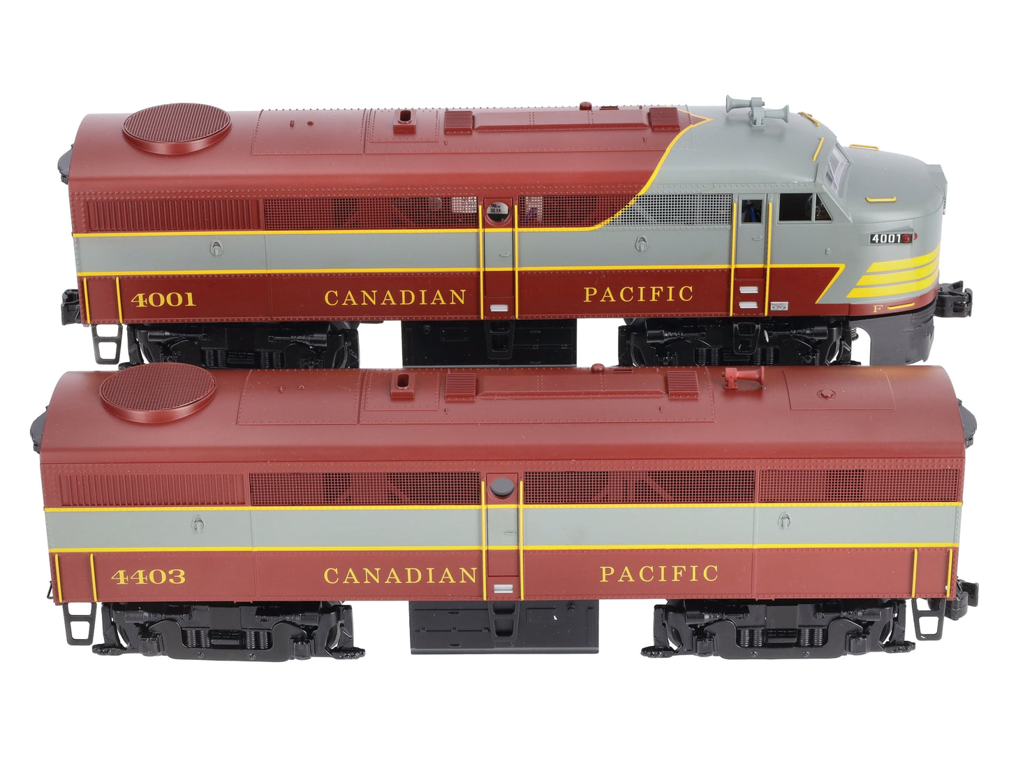 Williams 23202 O Canadian Pacific ALCO FA1 Powered & Dummy Diesel Locomotive