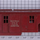 Lionel 6560-2 Red Molded Crane Cab with Red Smokestack