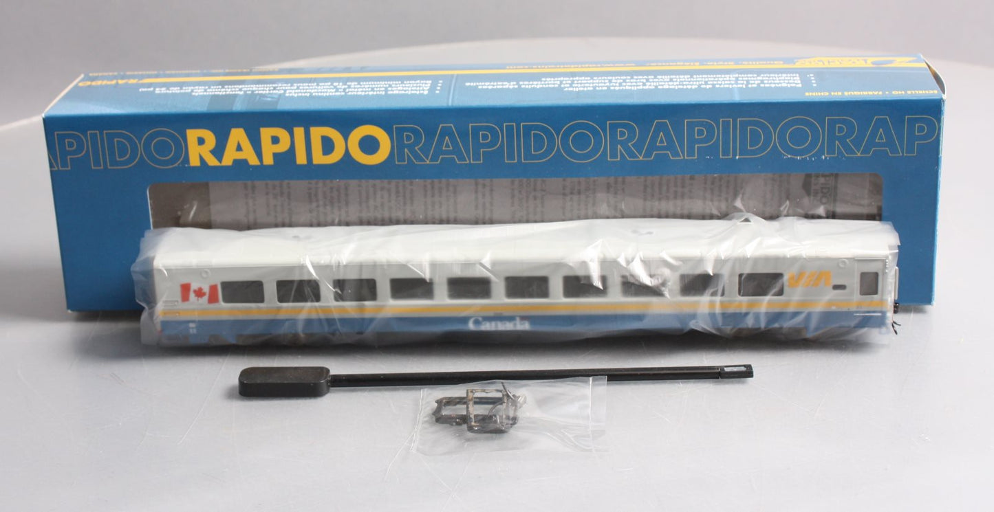 Rapido Trains 108022 HO VIA Rail Canada Streamlined LRC Coach #3339