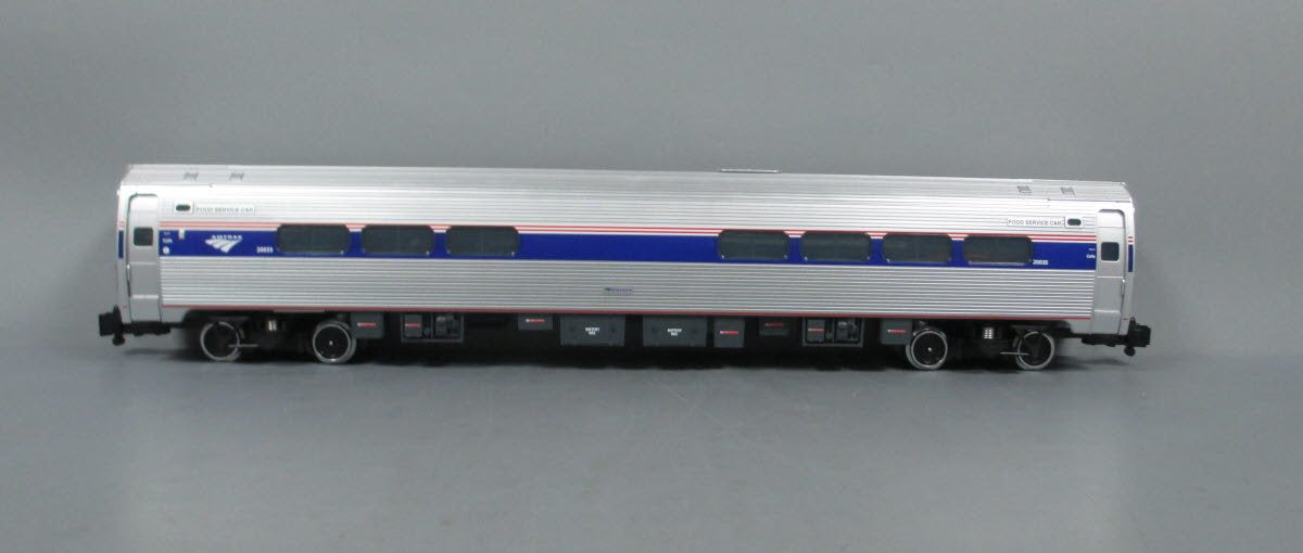 LGB 33224 G Gauge Amtrak Amfleet Phase V Cafe Car #20035 (Metal Wheel)