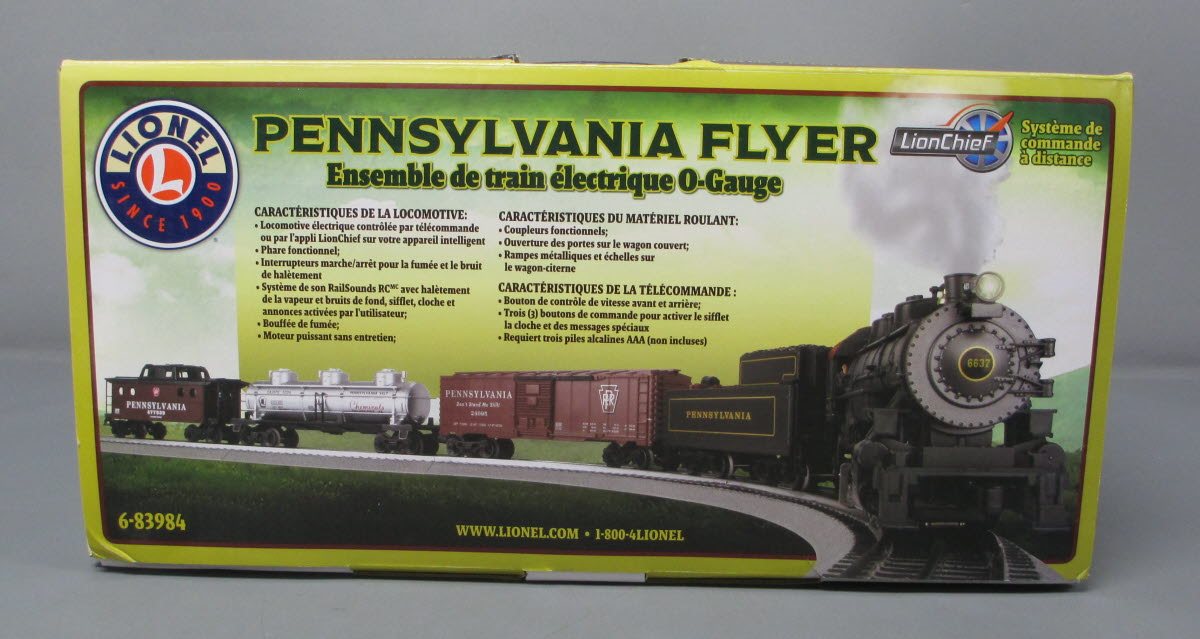 Lionel 6-83984 Pennsylvania Flyer LionChief O Gauge Train Set with Bluetooth