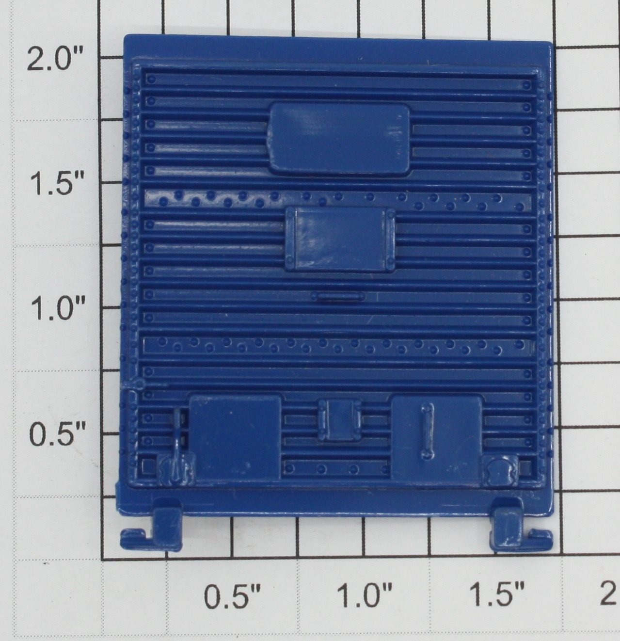 Lionel 9752 -12 Glossy Blue 5-Panel Boxcar Door with Door Guides