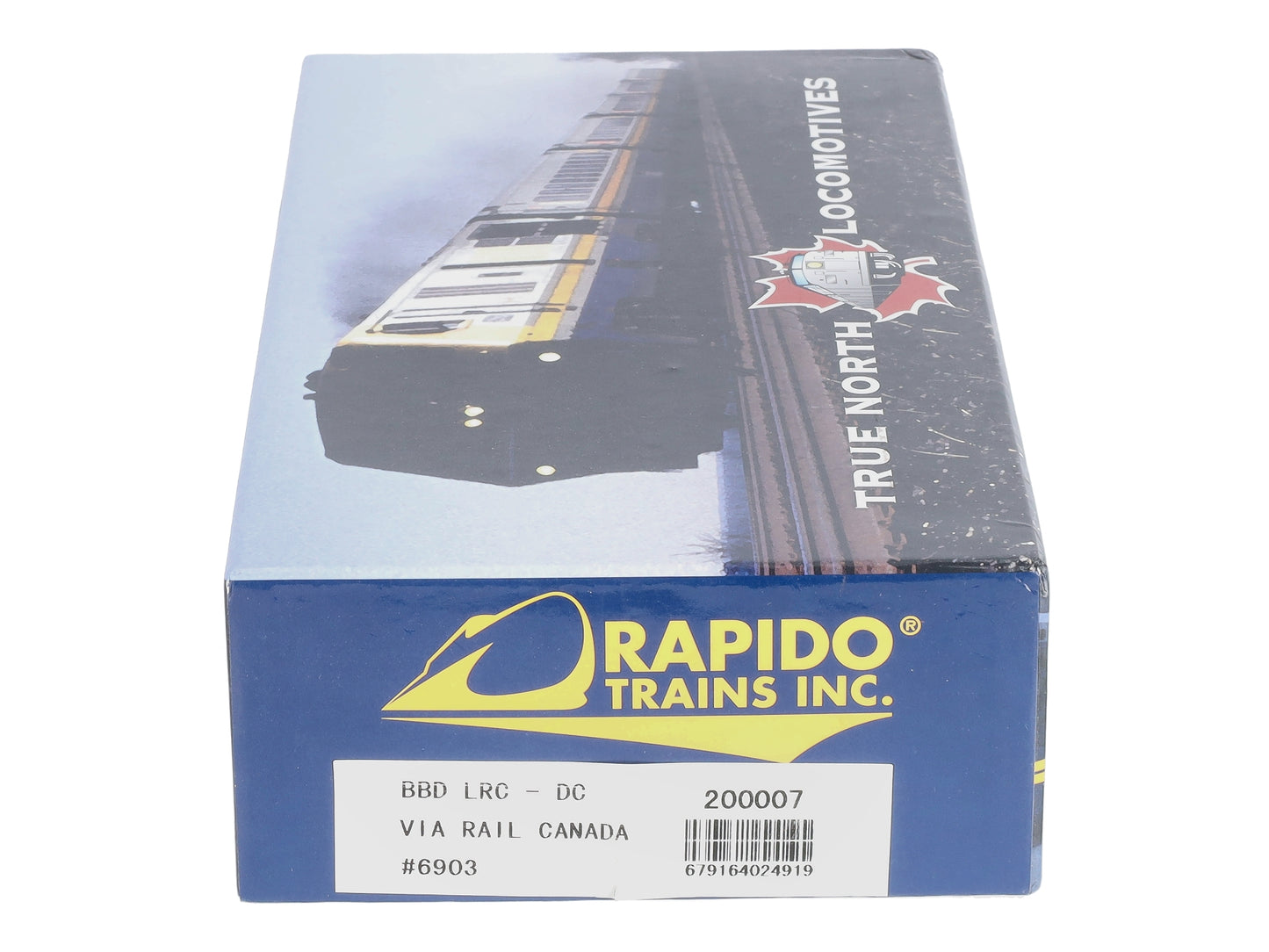 Rapido 200007 HO VIA Rail Canada Bombardier LRC Diesel Locomotive #6903