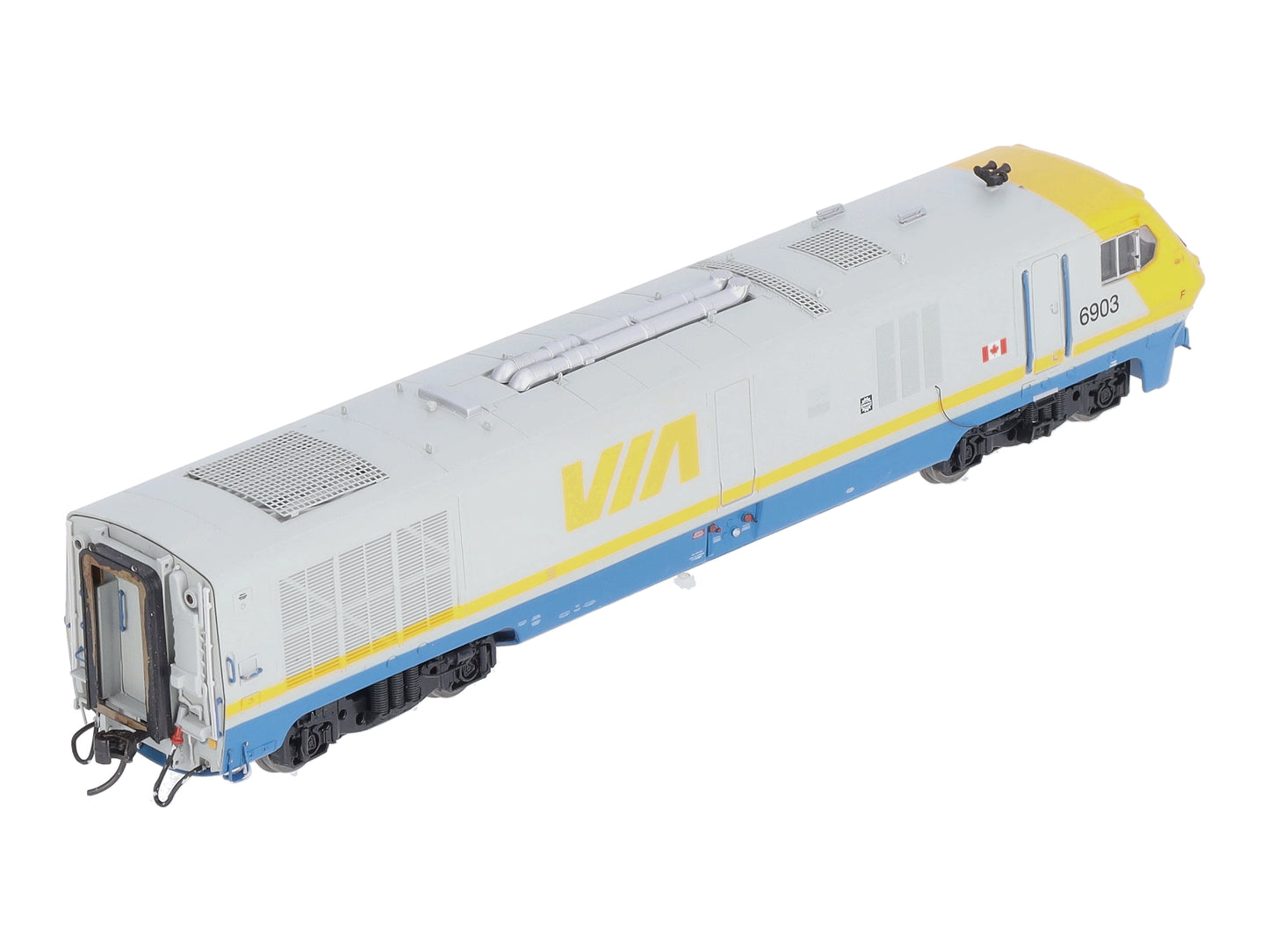 Rapido 200007 HO VIA Rail Canada Bombardier LRC Diesel Locomotive #6903